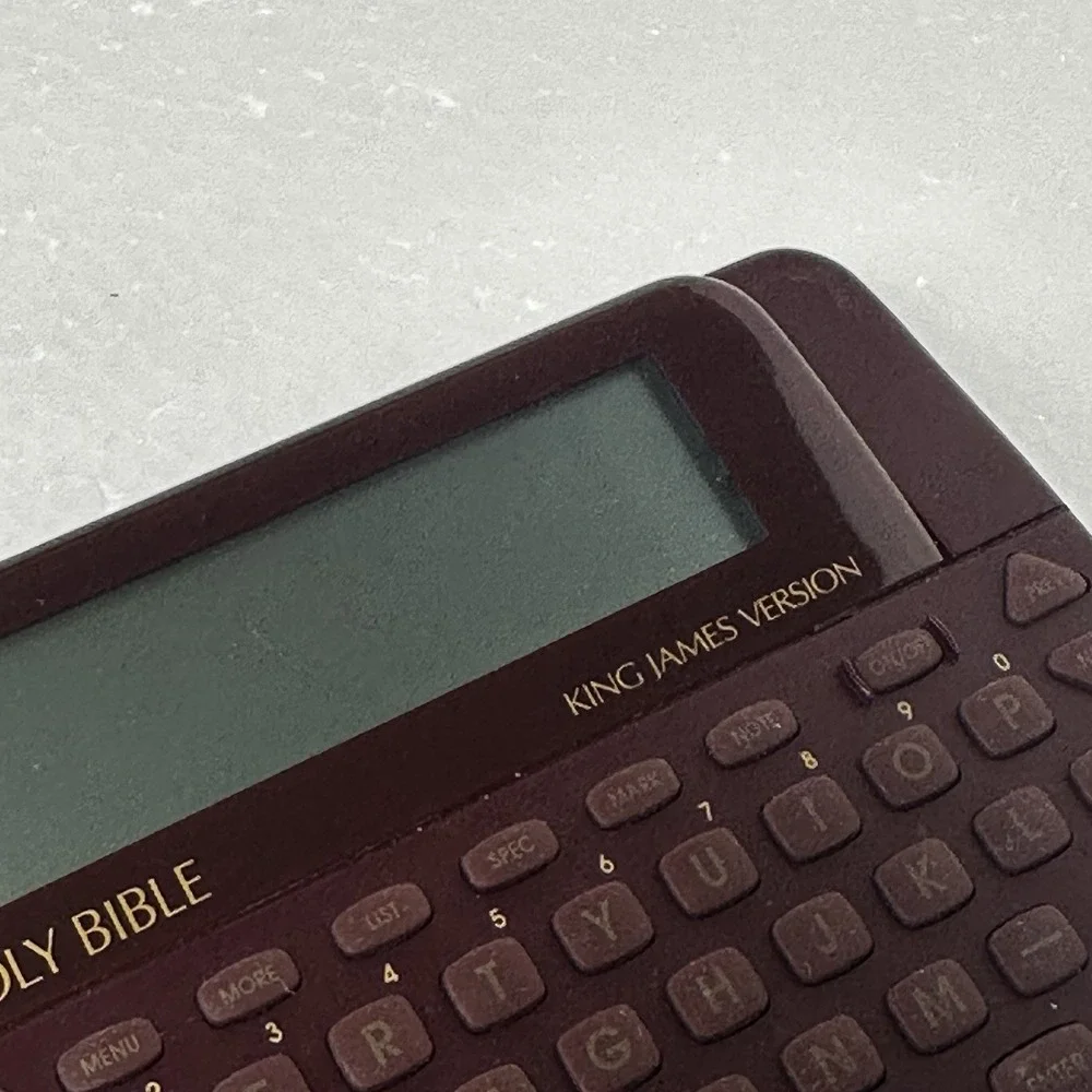 Franklin KJ31 Electronic Holy Bible King James Version Pocket Handheld Organizer